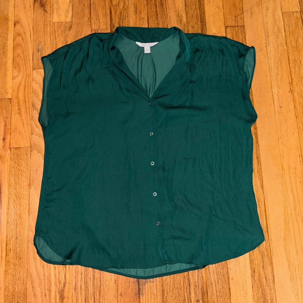 Nine West Deep Green Women's Blouse